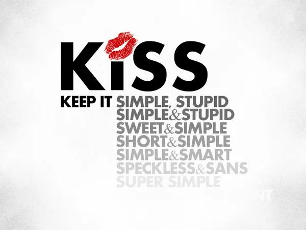 KISS - mantenha-o simples, estúpido