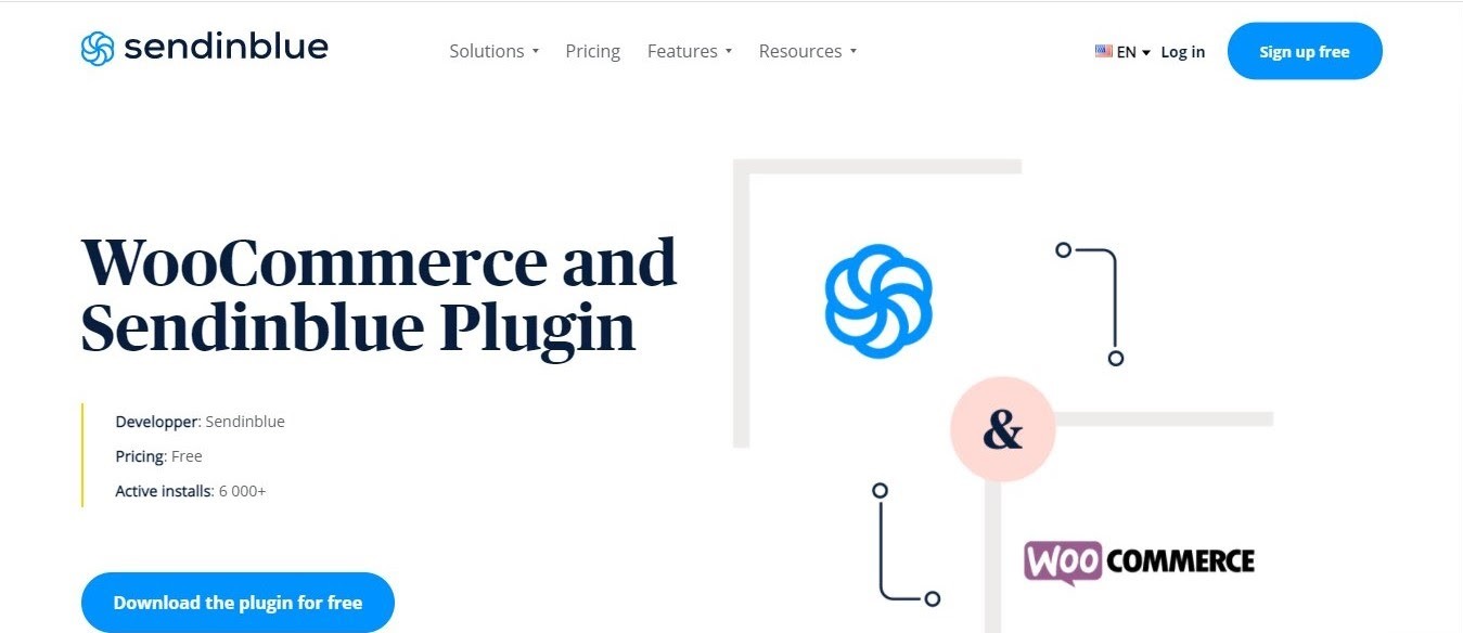 Complemento Sendinblue WooCommerce