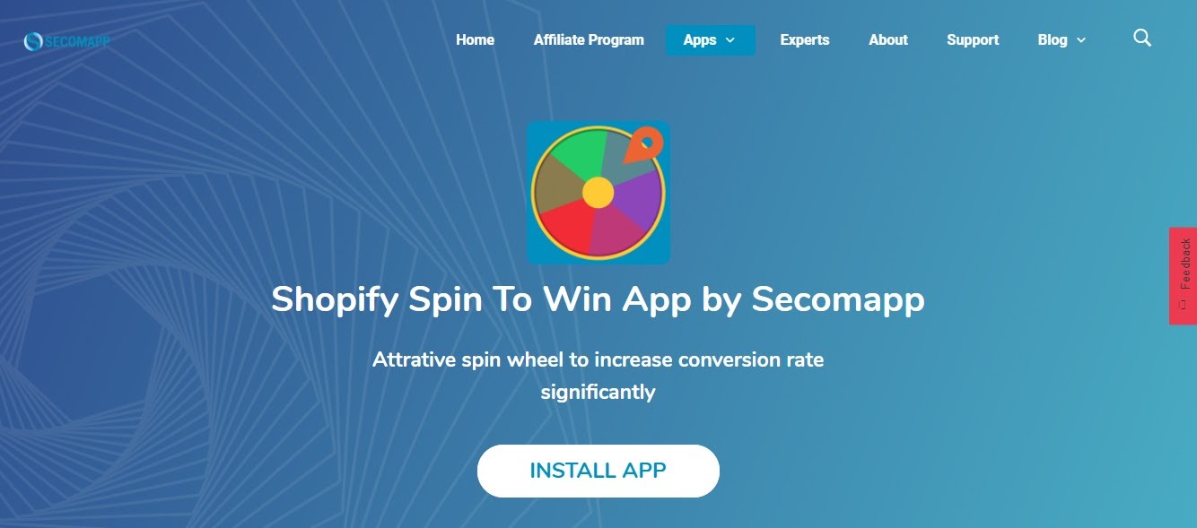 Shopify App Spin to Win