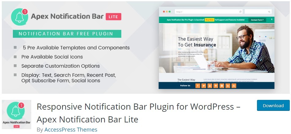 Apex Notification Bar Lite