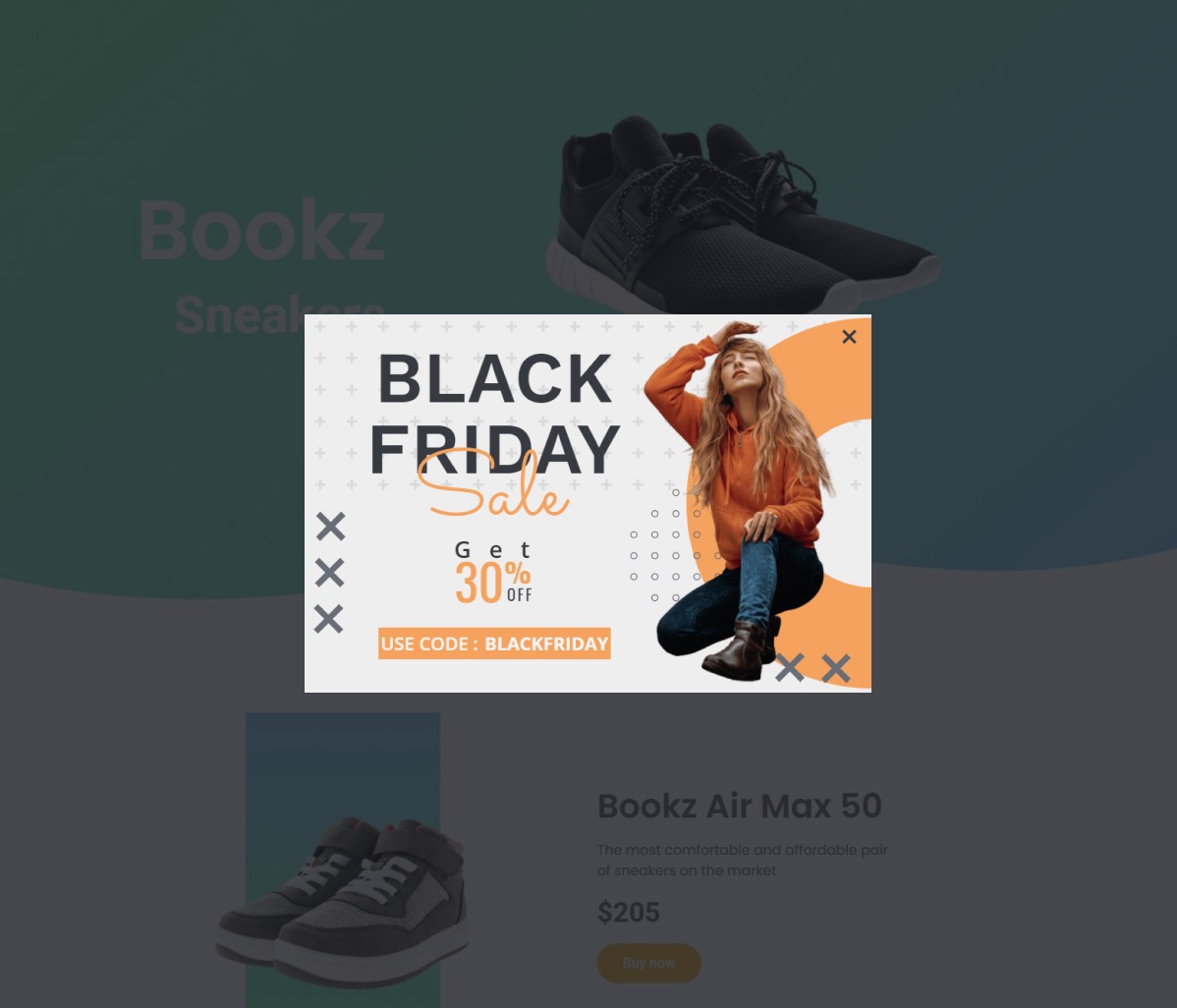 Plantilla de campaña de Black Friday