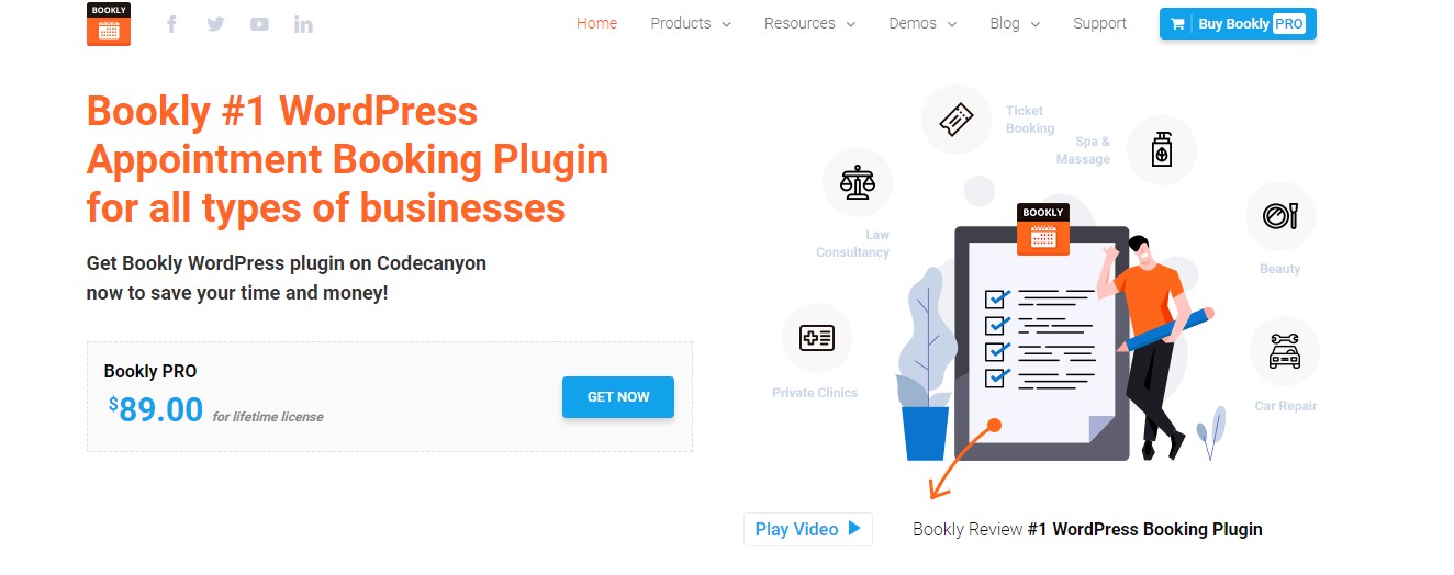 WordPress Buchungs-Plugins