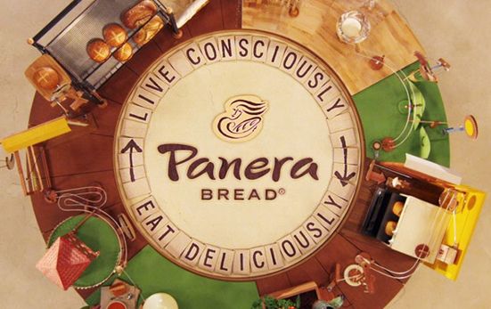 Panera Brotnahrungsslogan