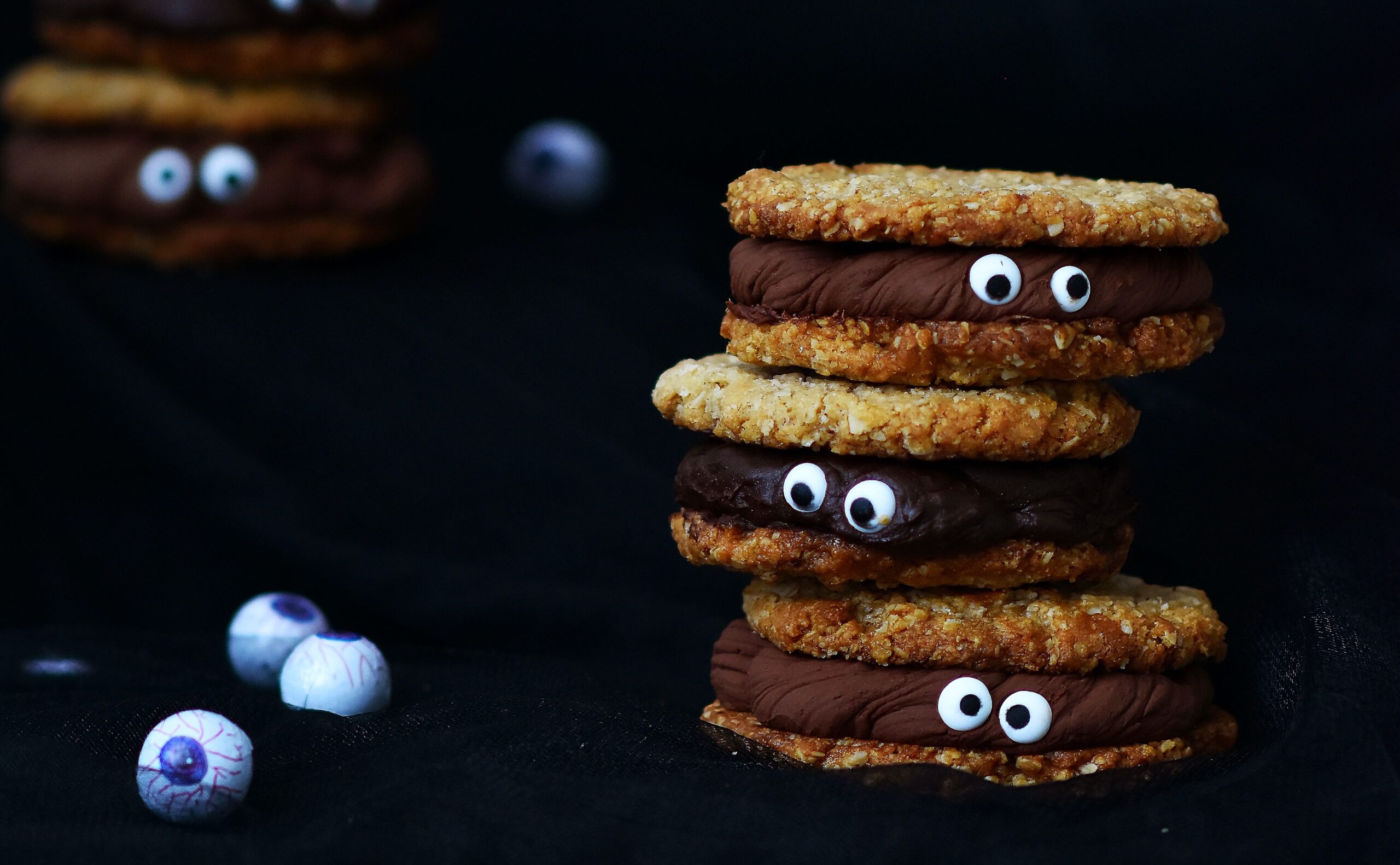 biscotti con gli occhi stralunati