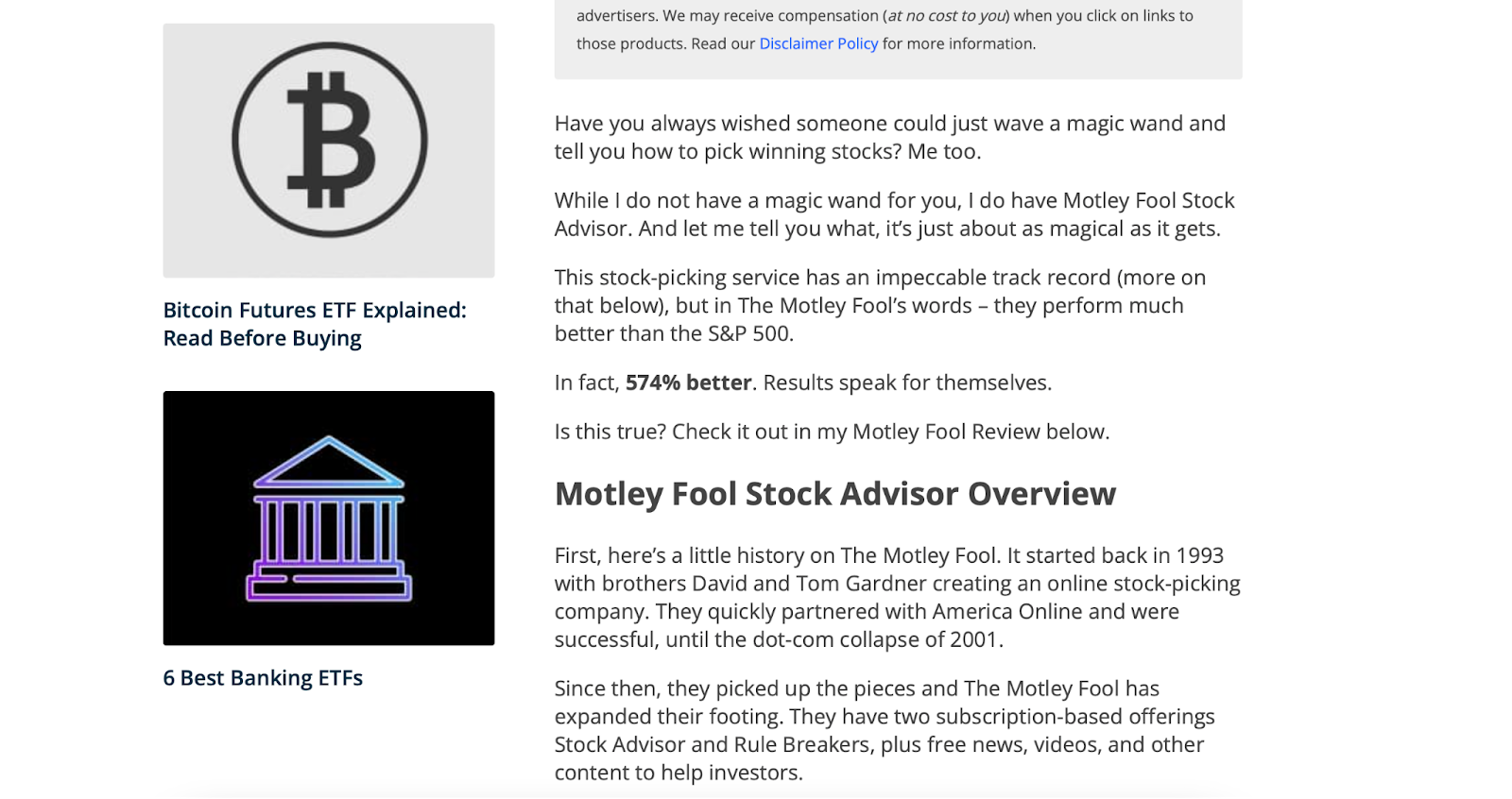 Revisión de Motley Fool sobre dinero simple lyfe