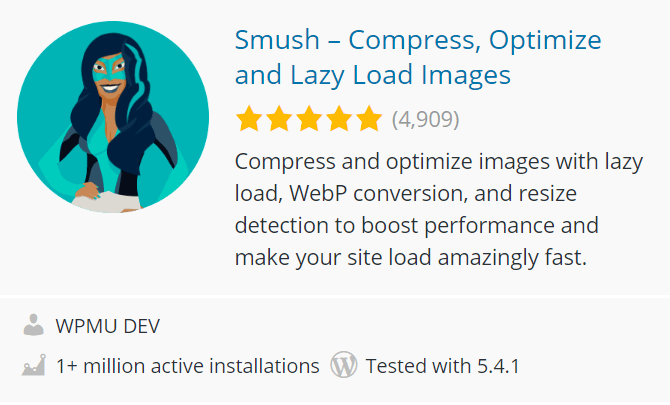 Smush WordPress Plugin