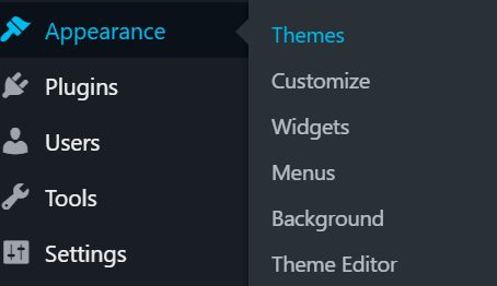 Install new theme