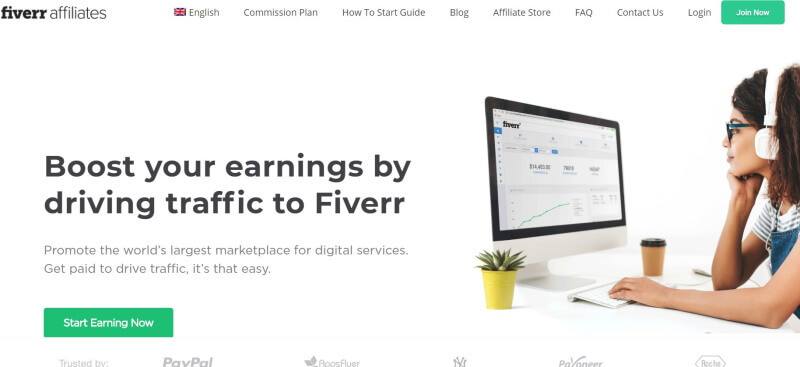 Fiverr 聯盟計劃