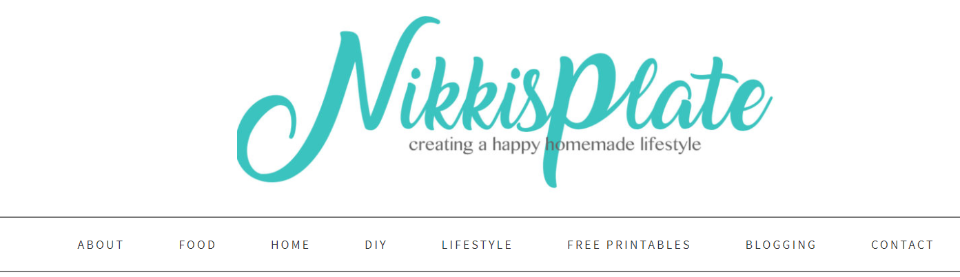 Nikki's Plate Lifestyle Blog