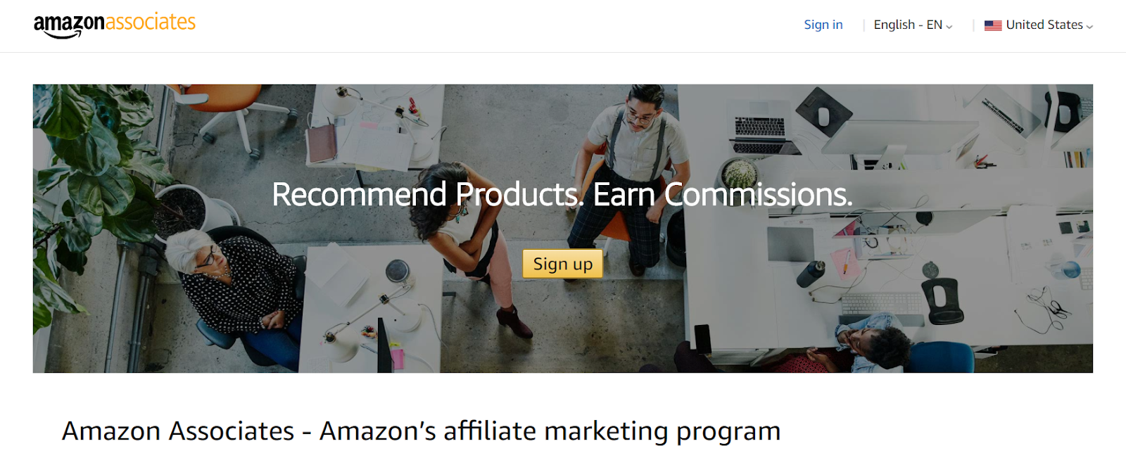 Programme d'affiliation Amazon Associates