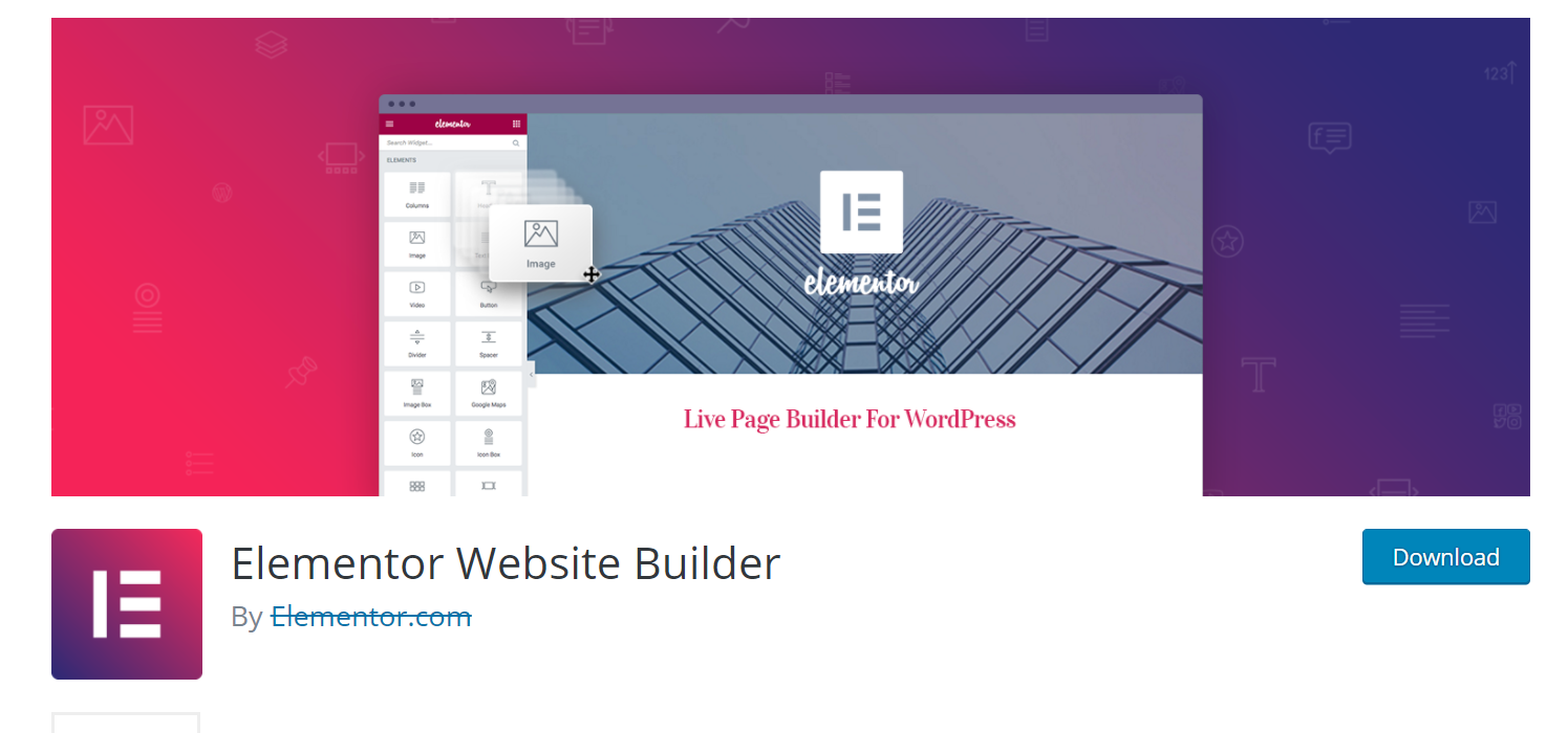 Elementor WordPress Page Builder-Plugin