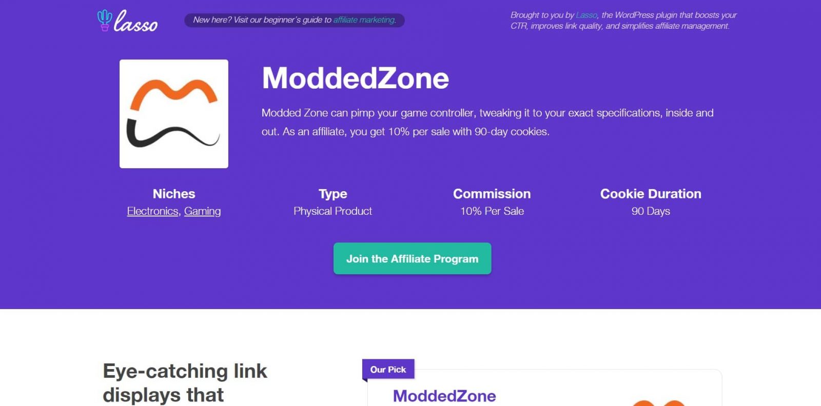 برنامج شركة Modded Zone Gaming