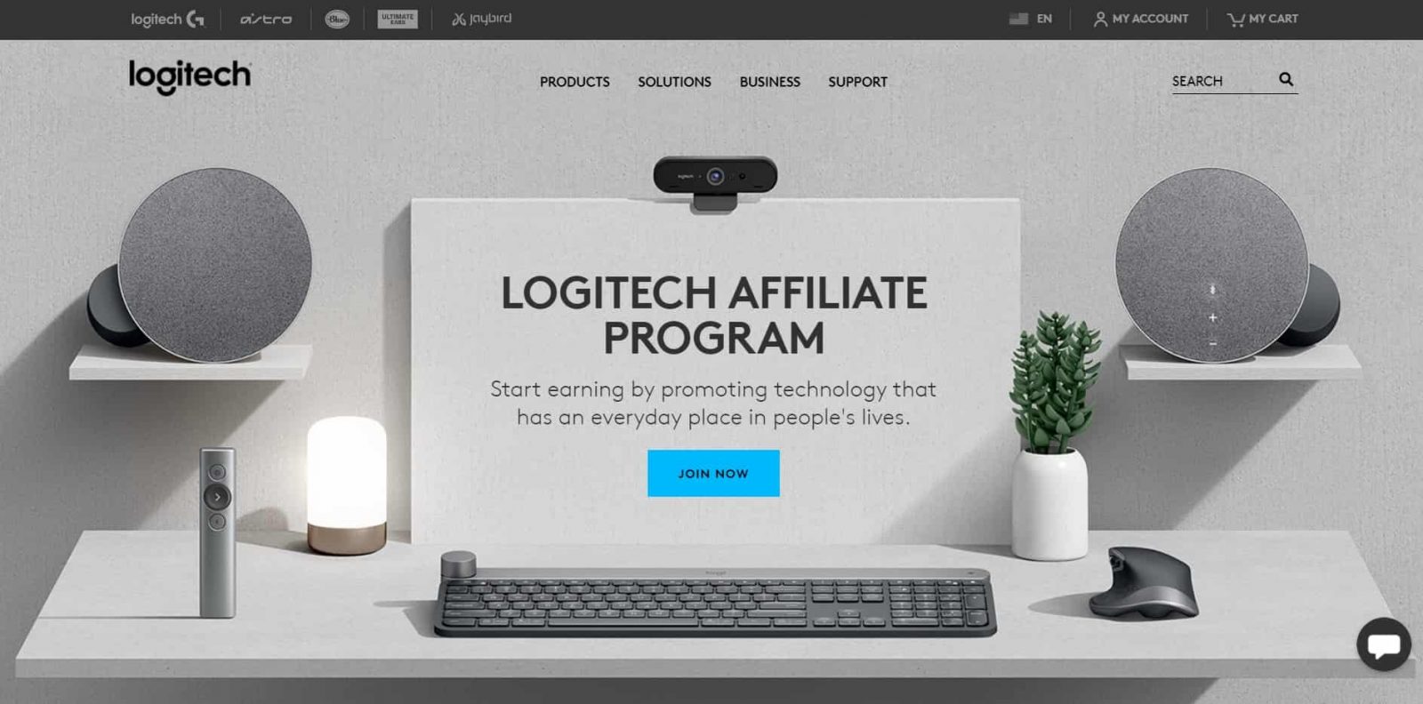 Programme d'affiliation Logitech