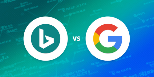 Bing vs Google