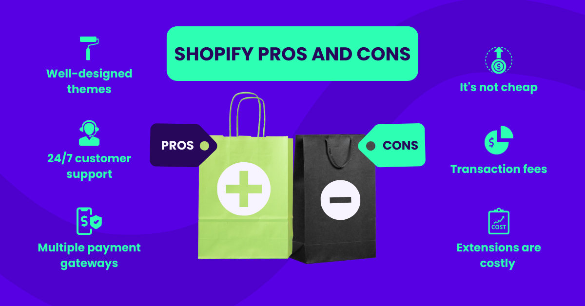 Shopify Vor- und Nachteile