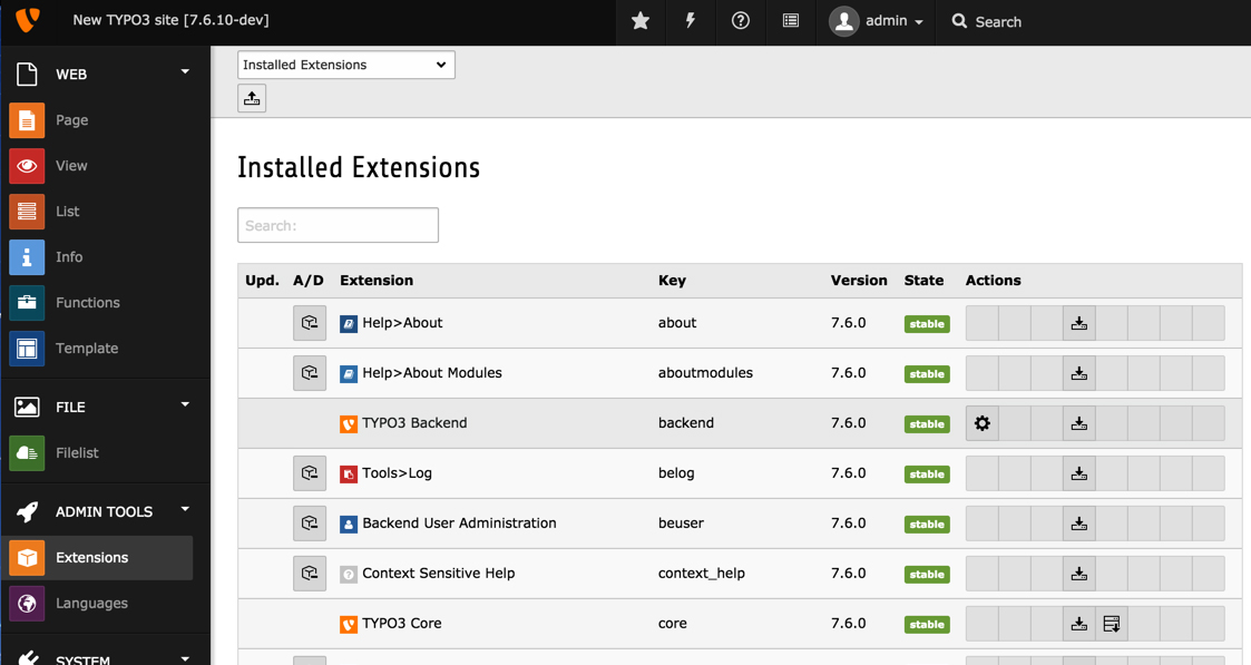 Sumber Terbuka-CMS-TYPO3