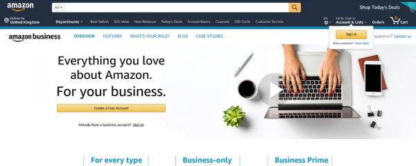 Amazon BusinessB2Bマーケットプレイス