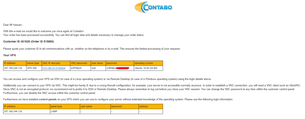 Installer WordPress sur Contabo VPS