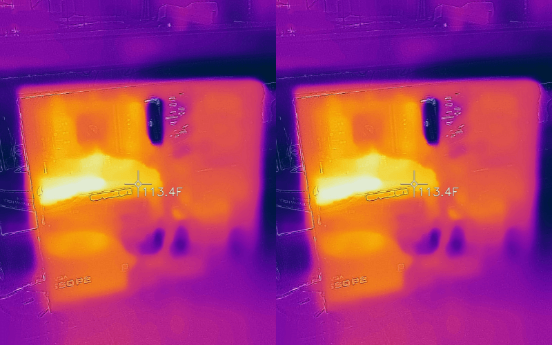 Calor durante a criptomineração