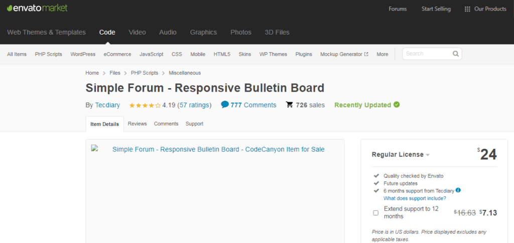 Einfaches Forum - Responsive Bulletic Board