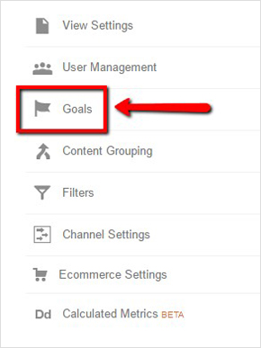 Google Analytics Goals