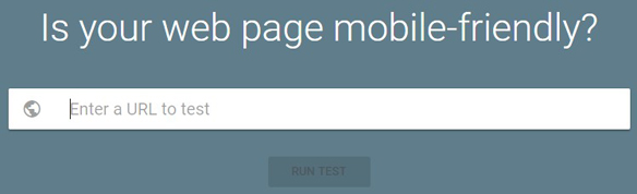 Google mobile friendly tool