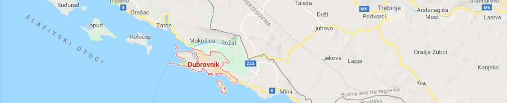 google maps kroatien screenshot