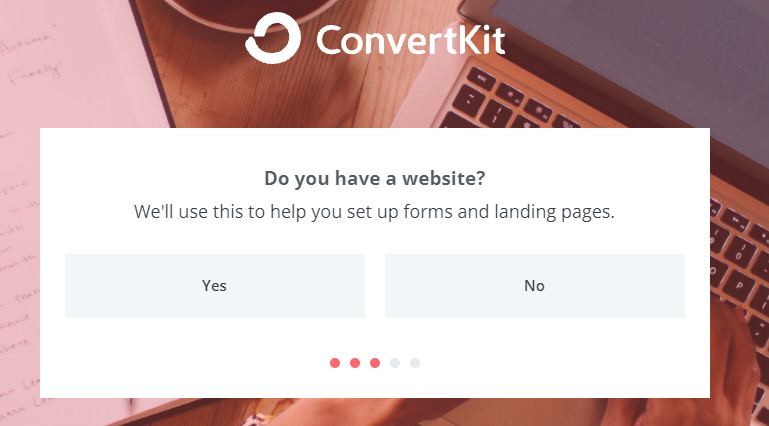 ConvertKit 帳戶詳細信息網站 – ConvertKit