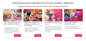 捐贈星期二籌款活動