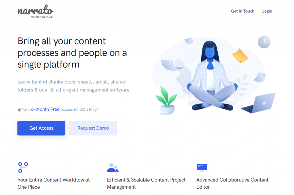 Narrato Workspace – Content-Management- und Workflow-Software