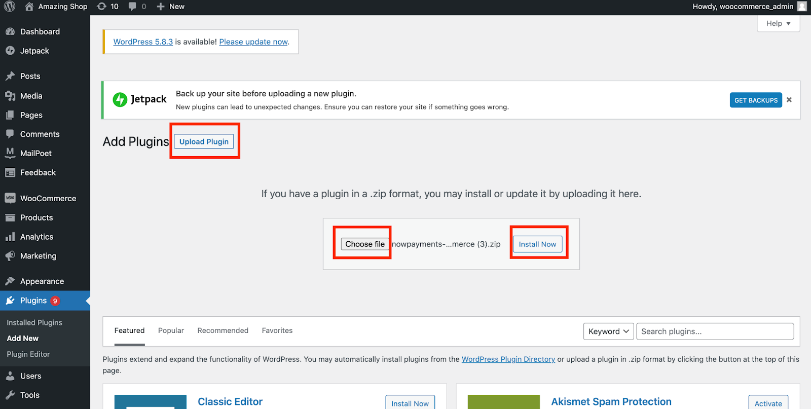 Come accettare BTC sul tuo sito WooCommerce