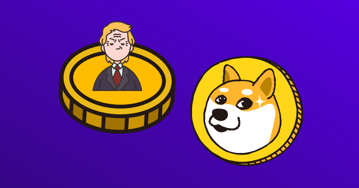 Meme de Donald Trump e Doge