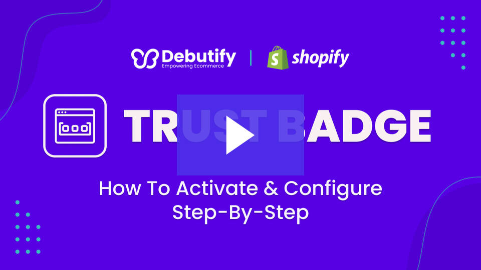 Module complémentaire Trust Badge de Debutify