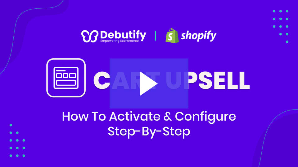 Complemento de upsells do carrinho Debutify