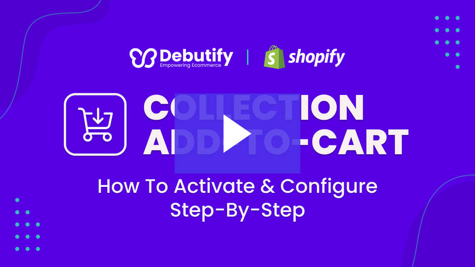 Componente aggiuntivo Debutify Collection Add-to-Cart