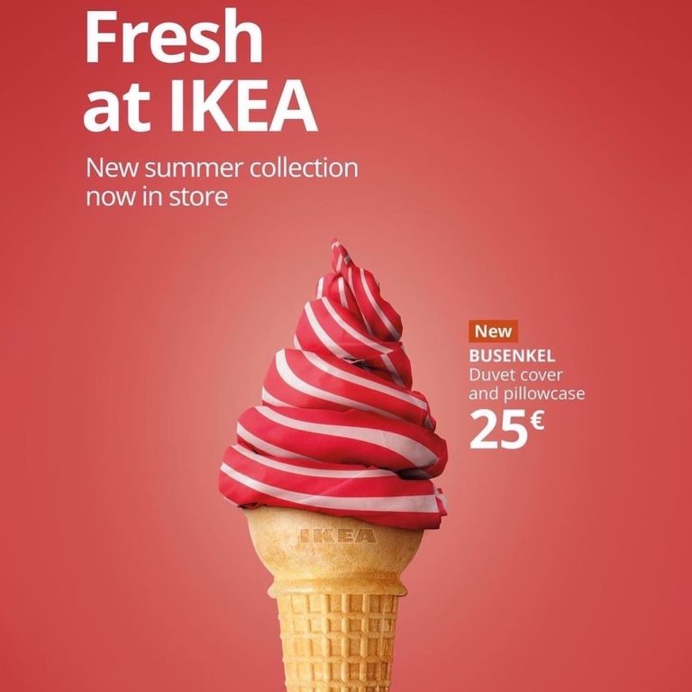 Ikea fresh la Ikea înghețată / plapumă campanie de marketing creativ