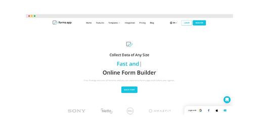 Forms.app Главное изображение