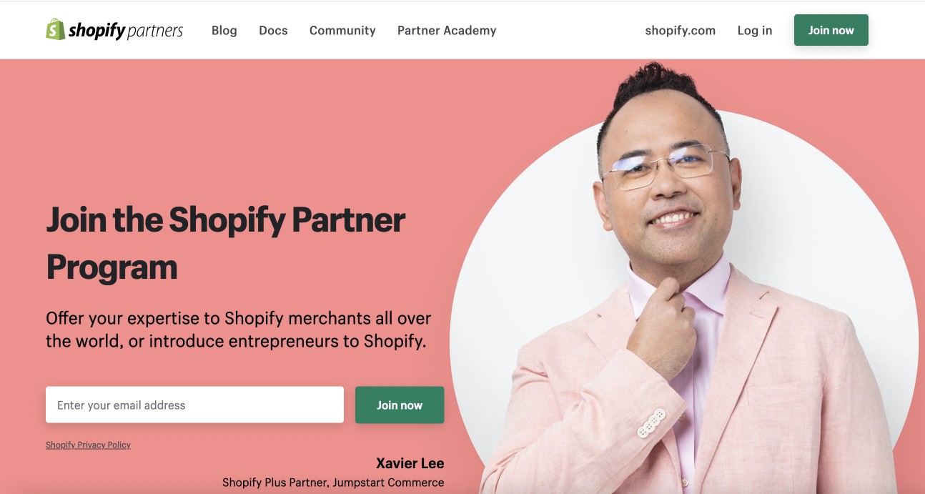 Programma Partner Shopify