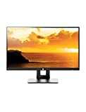 Monitor LED HP VH240a 23,8 polegadas Full HD 1080p IPS com alto-falantes embutidos e montagem VESA, rotação retrato e paisagem, inclinação e portas HDMI e VGA (1KL30AA) - preto