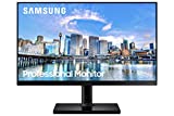 Monitor de computador Samsung FT45 Series de 24 polegadas FHD 1080p, 75Hz, painel IPS, HDMI, hub USB, suporte ajustável em altura, 3 anos WRNTY (LF24T452FQNXGO)