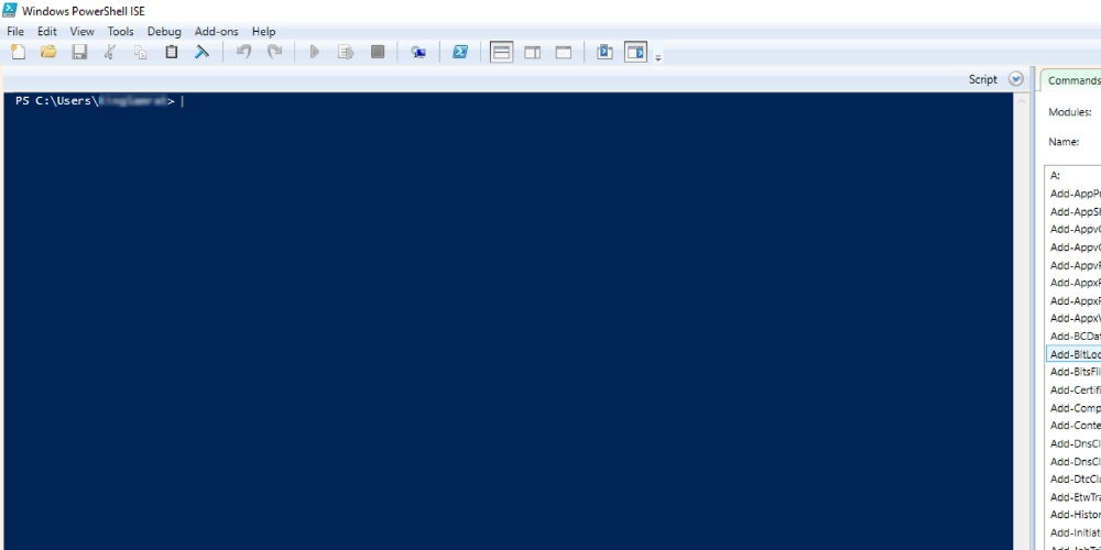 Windows Powershell 视图