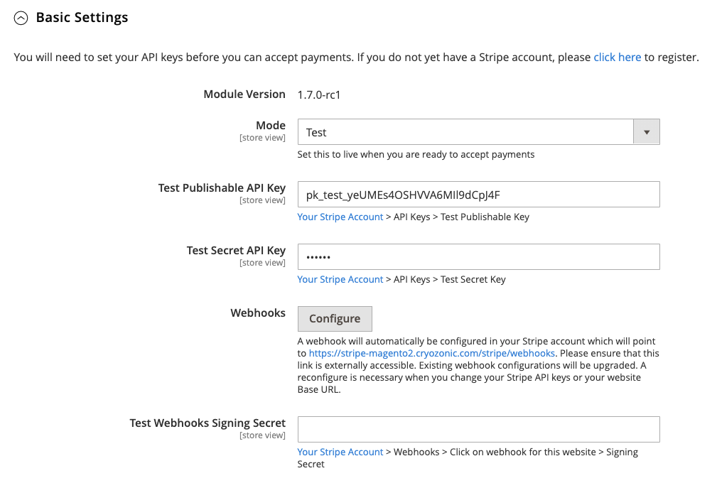 Configurați webhook-uri