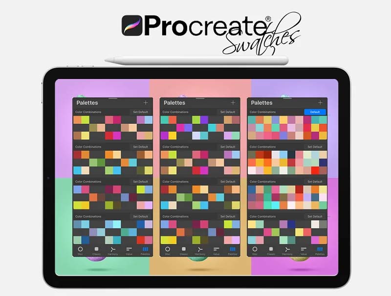 Procreate için Renk Örnekleri