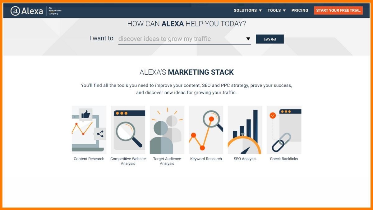 Alexa- SEO Rakip Analiz Araçları