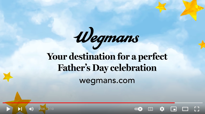 Wegmans – Babalar Günü Kutlu Olsun | Youtube