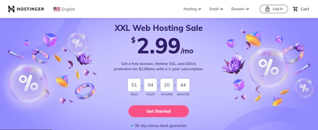 Hostinger - الأفضل لمزود خدمة استضافة Magento السحابية