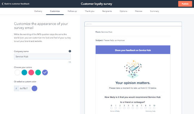 Mopinion: 30 Best Customer Feedback Tools: ภาพรวม - Hubspot feedback