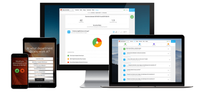 Mopinion: Los 21 mejores software de encuestas en línea y herramientas de cuestionarios - Responder