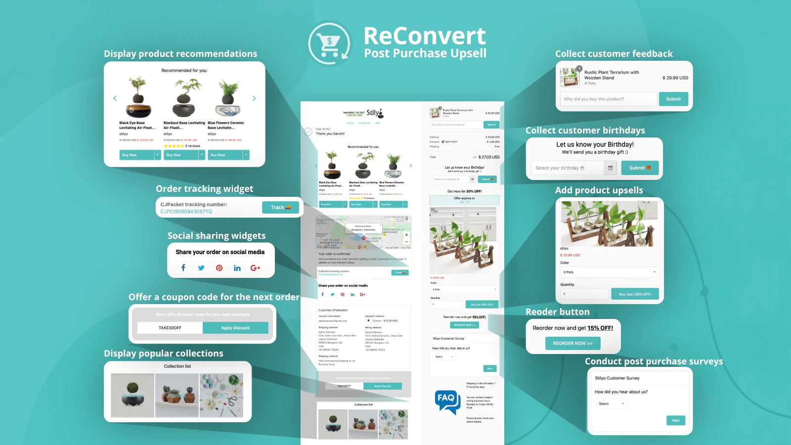 Aplicativo ReConvert Shopify