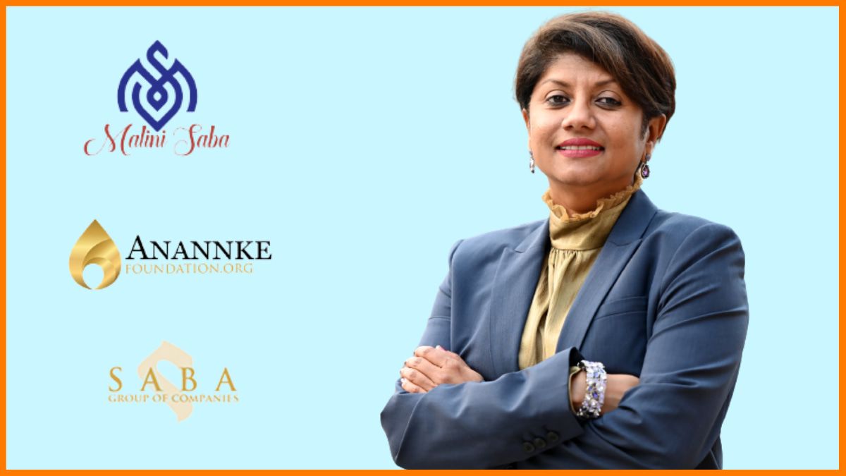 Malini Saba - Fondatore e Presidente, Saba Group & Anannke Foundations